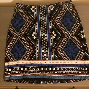 Tribal Pattern Skirt